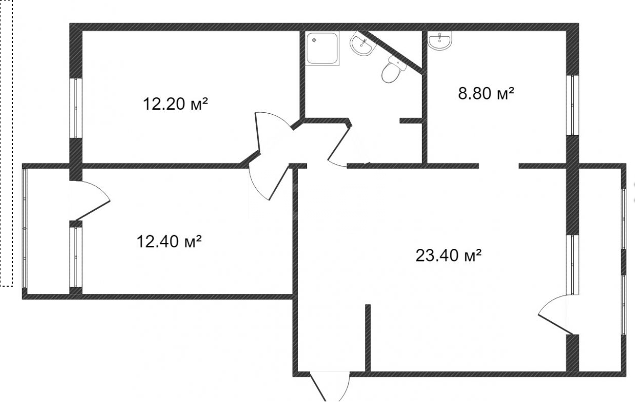 Продажа 3-комнатной квартиры, Красноярск, Комсомольский пр-т, 7 Продажа 3-комнатной квартиры, Красноярск, Комсомольский пр-т, 7