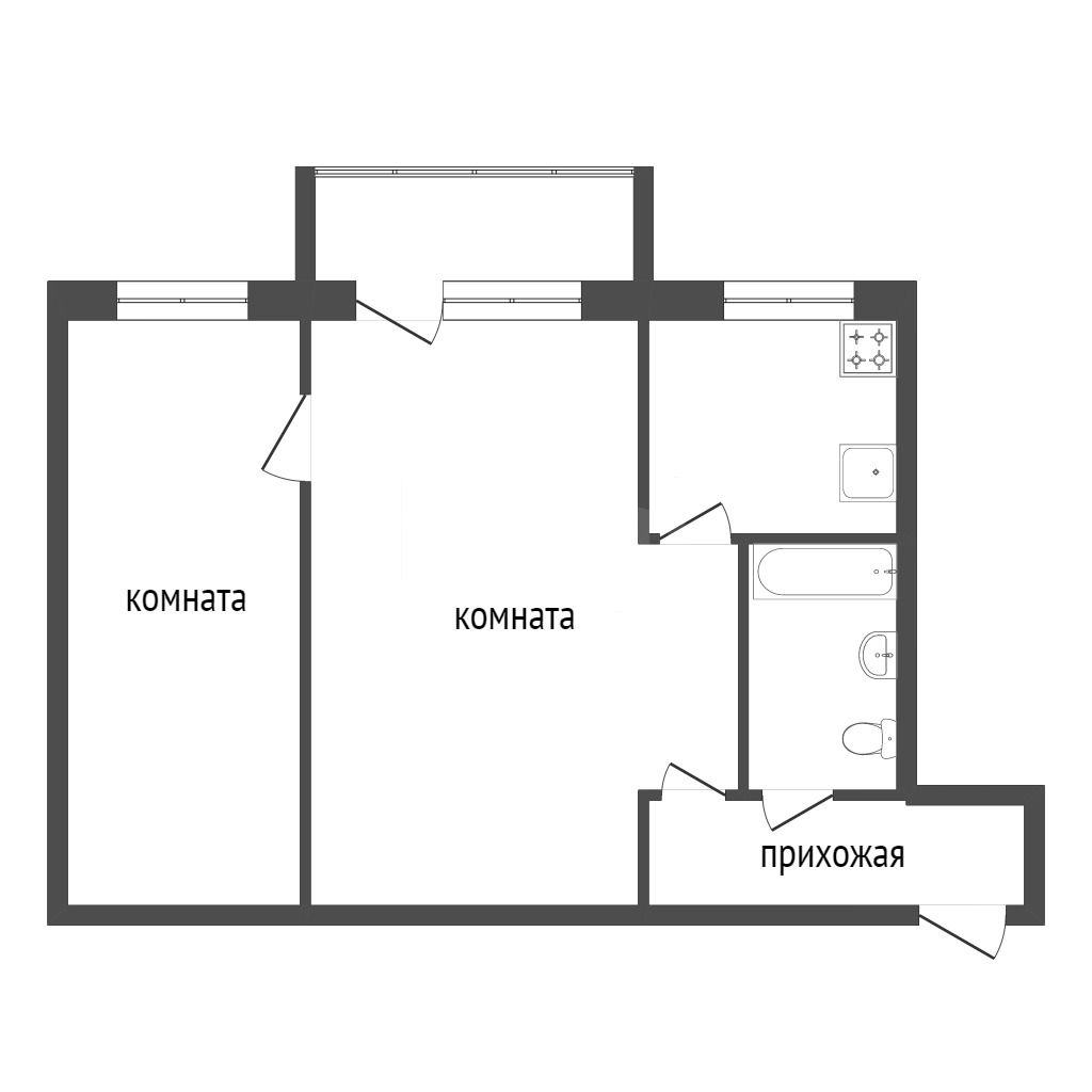 Продажа 2-комнатной квартиры, Красноярск, Кольцевая, 7 Продажа 2-комнатной квартиры, Красноярск, Кольцевая, 7