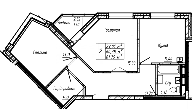 Продажа 2-комнатной новостройки, Красноярск, Петра Ломако, ЖК Продажа 2-комнатной новостройки, Красноярск, Петра Ломако, ЖК