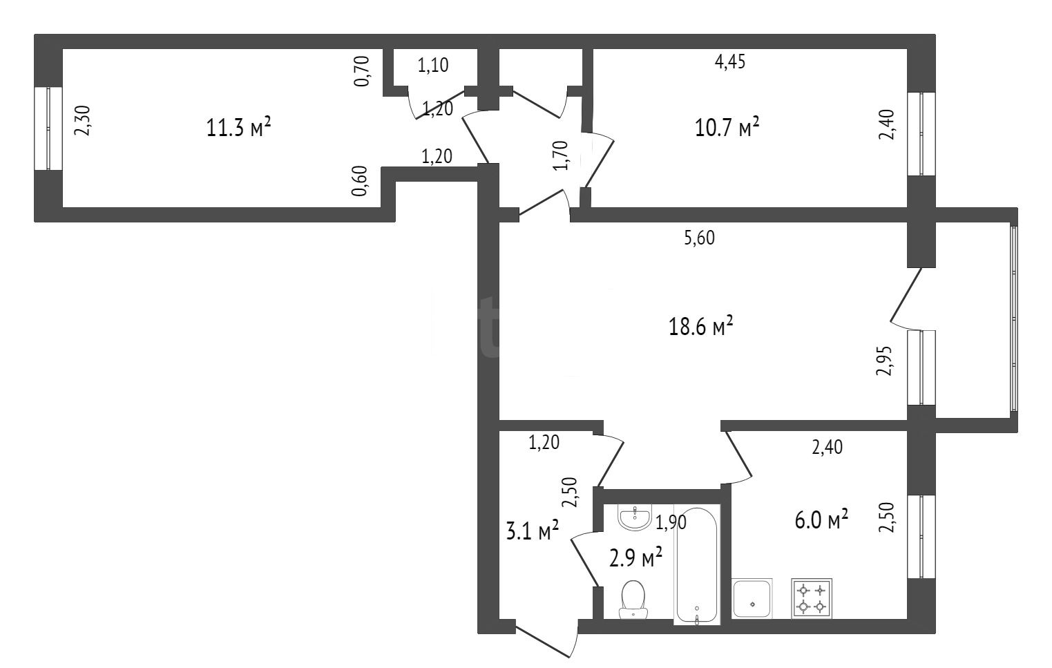 Продажа 3-комнатной квартиры, Красноярск, Бограда, 114 Продажа 3-комнатной квартиры, Красноярск, Бограда, 114