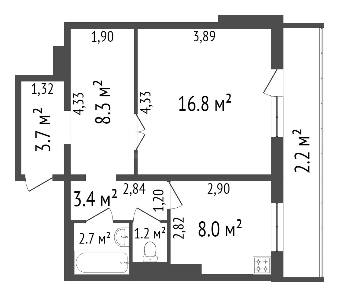 Продажа 1-комнатной квартиры, Красноярск, Алексеева, 5 Продажа 1-комнатной квартиры, Красноярск, Алексеева, 5