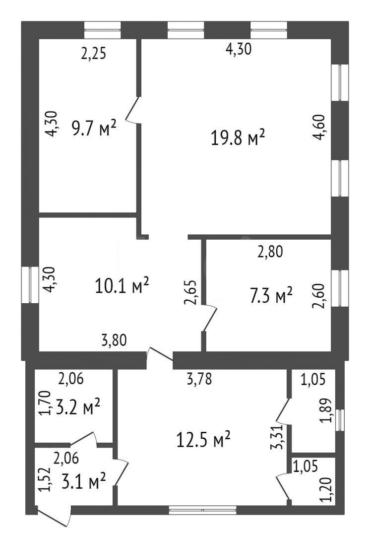Продажа дома, 87м <sup>2</sup>, 6 сот., Красноярск, Загородная Продажа дома, 87м <sup>2</sup>, 6 сот., Красноярск, Загородная