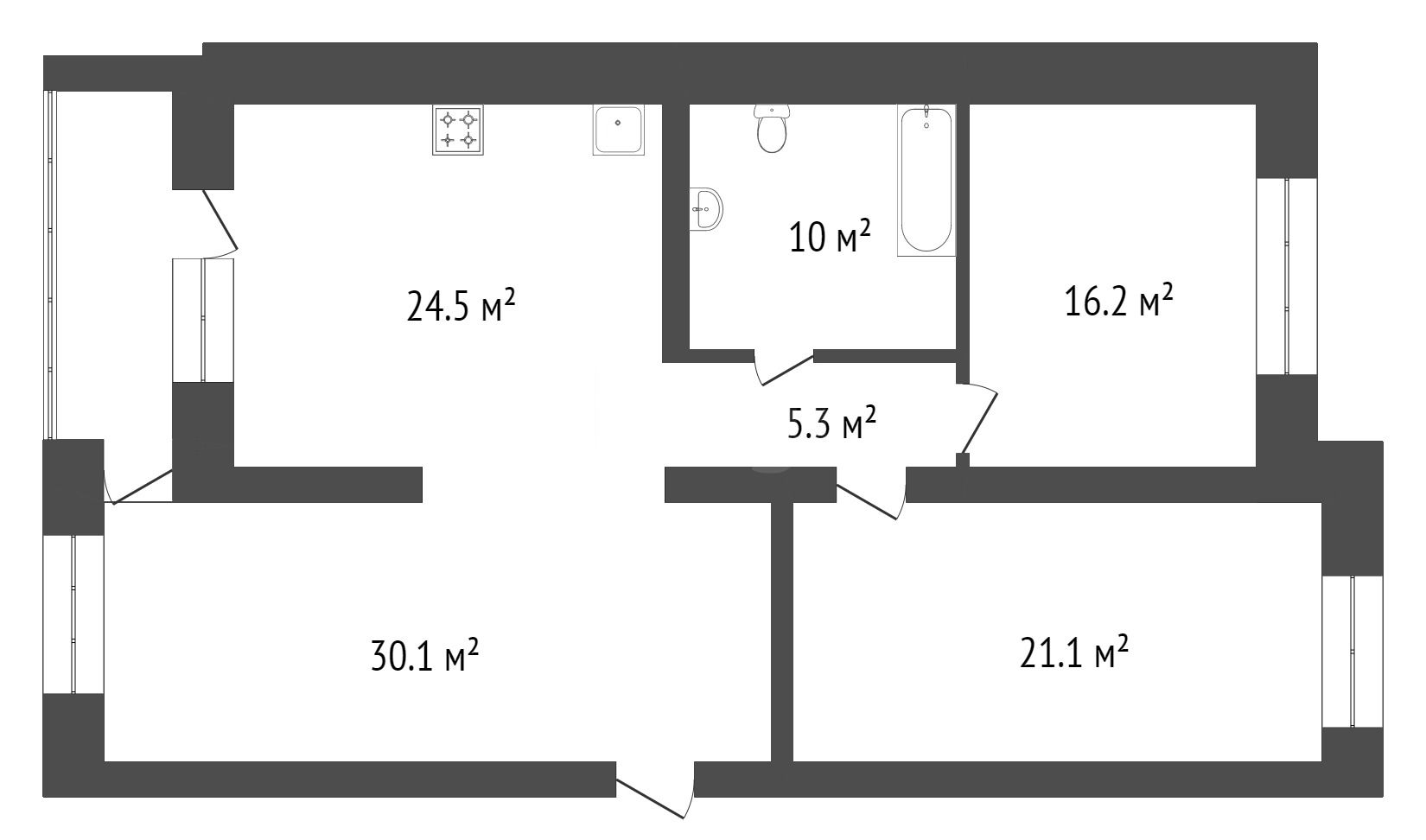 Продажа 3-комнатной квартиры, Красноярск, Мира пр-т, 7г Продажа 3-комнатной квартиры, Красноярск, Мира пр-т, 7г
