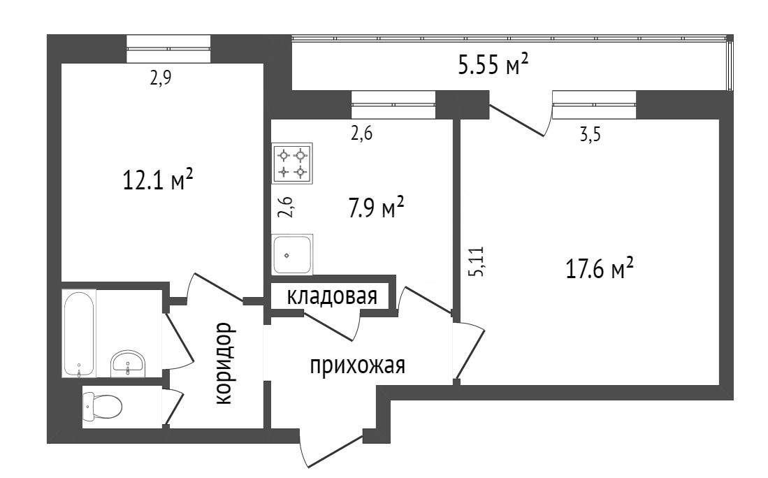 Продажа 2-комнатной квартиры, Красноярск, Мечникова, 10 Продажа 2-комнатной квартиры, Красноярск, Мечникова, 10