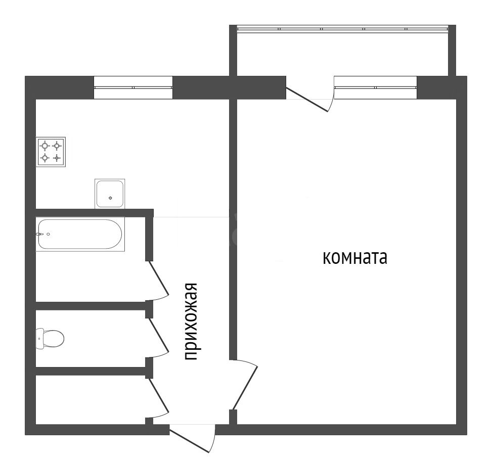 Продажа 1-комнатной квартиры, Красноярск, Комсомольский пр-т, 8 Продажа 1-комнатной квартиры, Красноярск, Комсомольский пр-т, 8