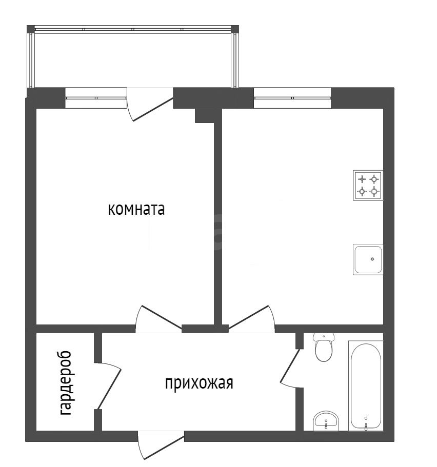 Продажа 1-комнатной квартиры, Красноярск, Судостроительная, 26 Продажа 1-комнатной квартиры, Красноярск, Судостроительная, 26
