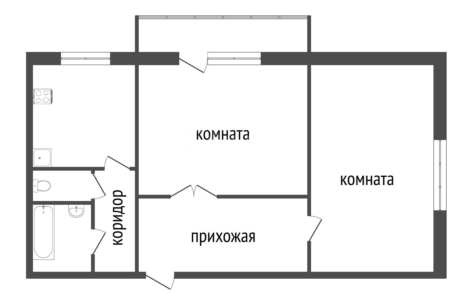 Продажа 2-комнатной квартиры, Красноярск, 60 лет образования СССР пр-т, 34 Продажа 2-комнатной квартиры, Красноярск, 60 лет образования СССР пр-т, 34