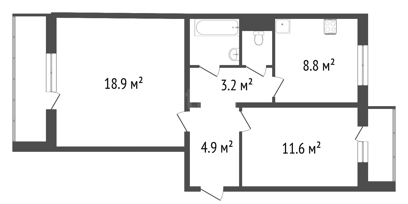Продажа 2-комнатной квартиры, Красноярск, Горького, 37 Продажа 2-комнатной квартиры, Красноярск, Горького, 37