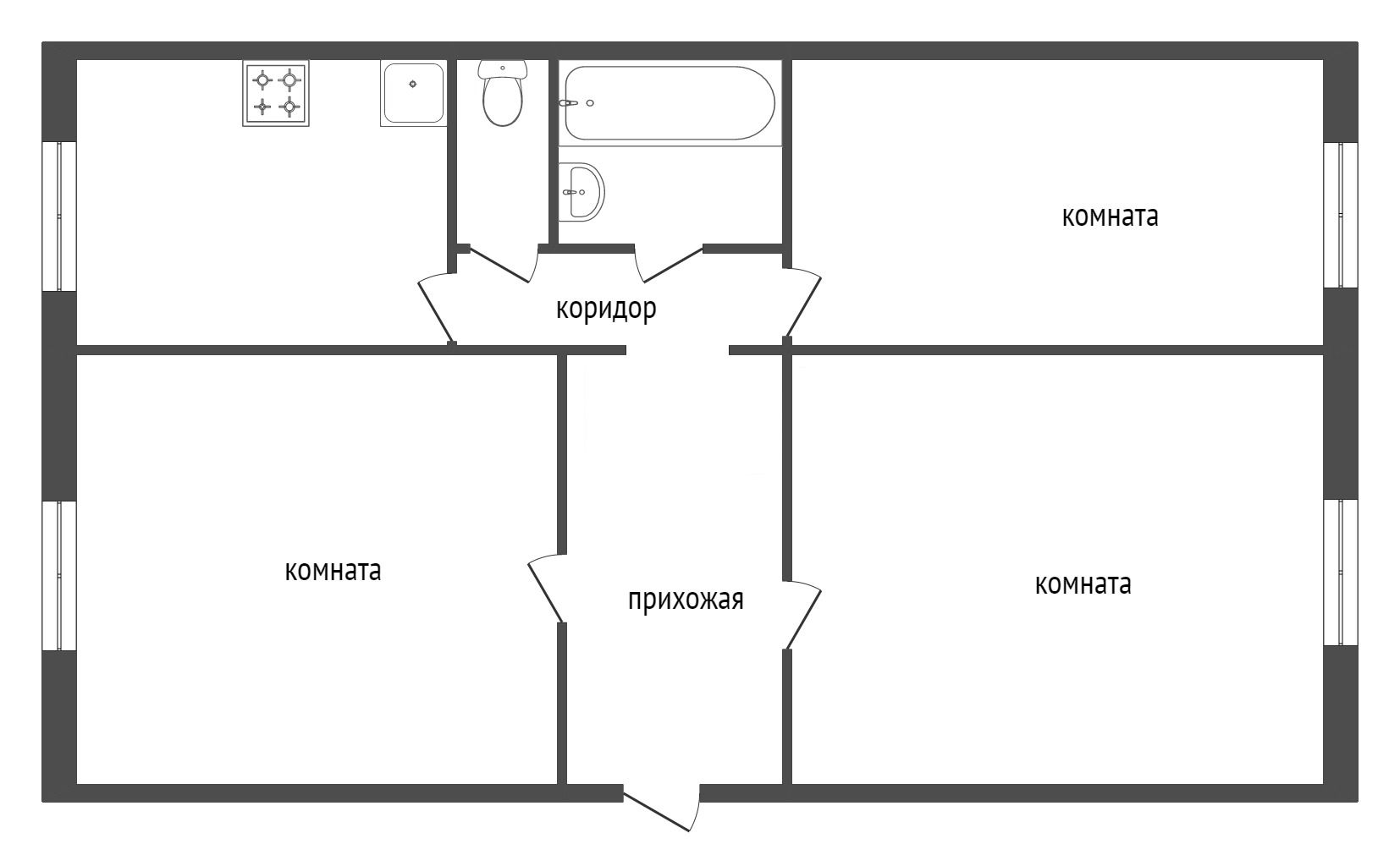 Продажа 3-комнатной квартиры, Красноярск, Новая Заря, 31 Продажа 3-комнатной квартиры, Красноярск, Новая Заря, 31
