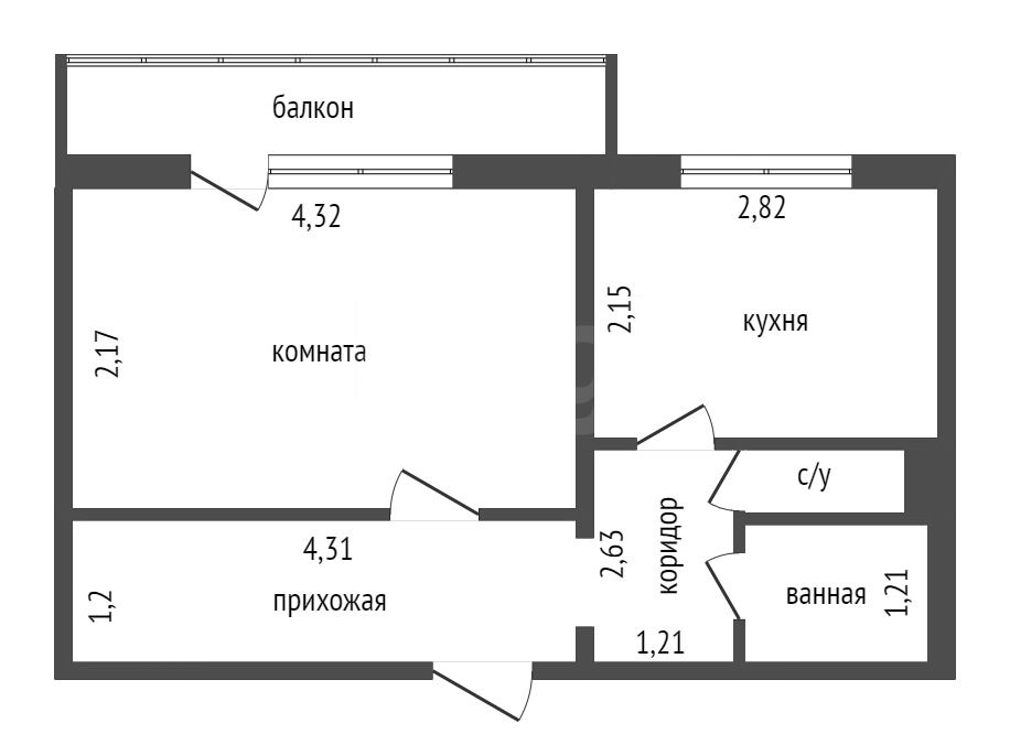 Продажа 1-комнатной квартиры, Красноярск, Корнеева, 26 Продажа 1-комнатной квартиры, Красноярск, Корнеева, 26
