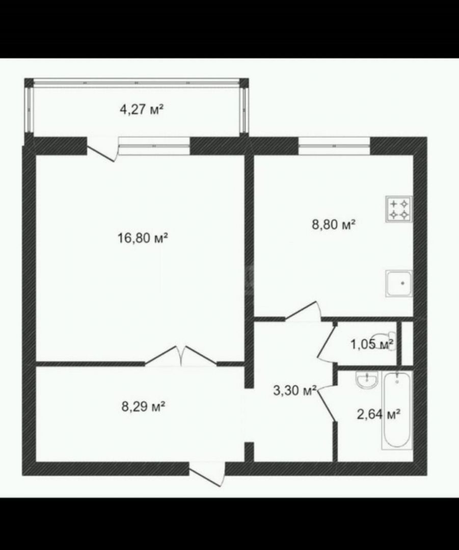 Продажа 1-комнатной квартиры, Красноярск, Молокова, 1г Продажа 1-комнатной квартиры, Красноярск, Молокова, 1г