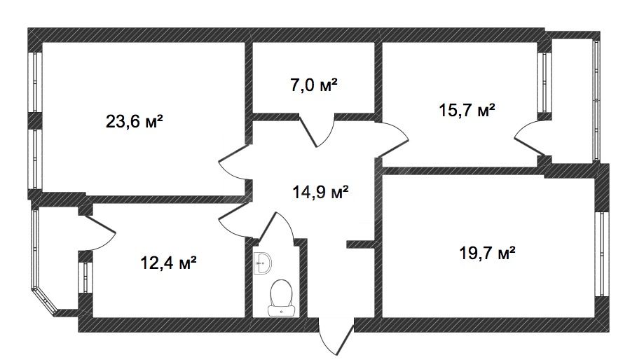 Продажа 3-комнатной квартиры, Красноярск, Молокова, 28 Продажа 3-комнатной квартиры, Красноярск, Молокова, 28