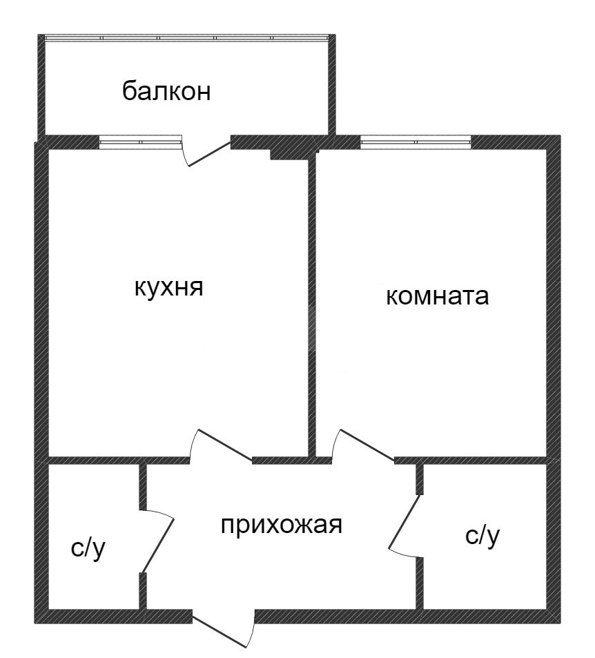 Продажа 1-комнатной квартиры, Красноярск, Водопьянова, 2 Продажа 1-комнатной квартиры, Красноярск, Водопьянова, 2
