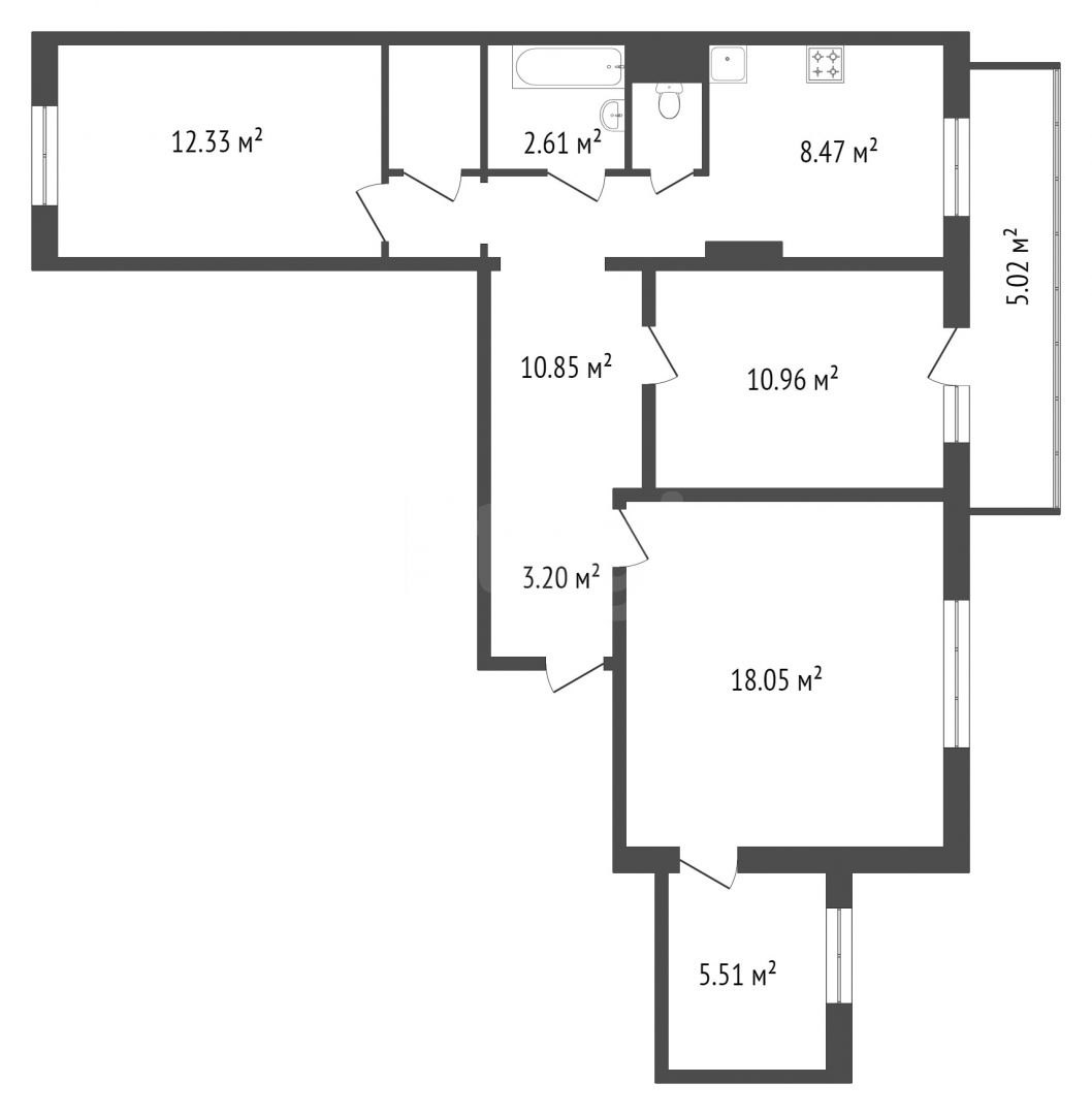 Продажа 4-комнатной квартиры, Красноярск, Дмитрия Мартынова, 29 Продажа 4-комнатной квартиры, Красноярск, Дмитрия Мартынова, 29