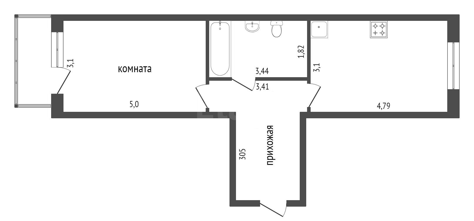 Продажа 2-комнатной квартиры, Красноярск, Светлогорская, 11а Продажа 2-комнатной квартиры, Красноярск, Светлогорская, 11а