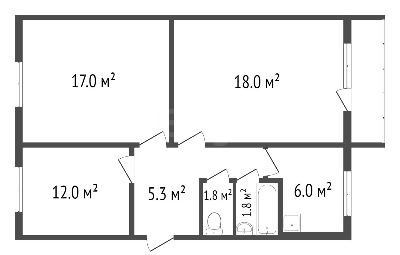 Продажа 3-комнатной квартиры, Красноярск, Тотмина, 35 Продажа 3-комнатной квартиры, Красноярск, Тотмина, 35