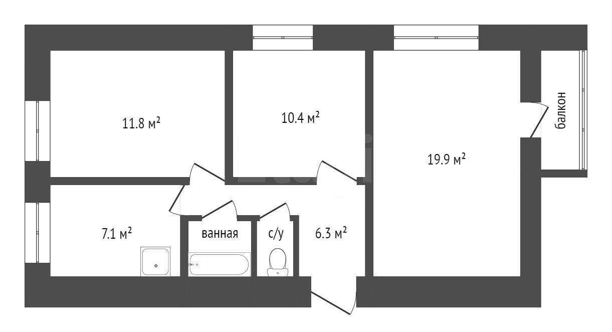Продажа 3-комнатной квартиры, Красноярск, Свердловская, 35 Продажа 3-комнатной квартиры, Красноярск, Свердловская, 35