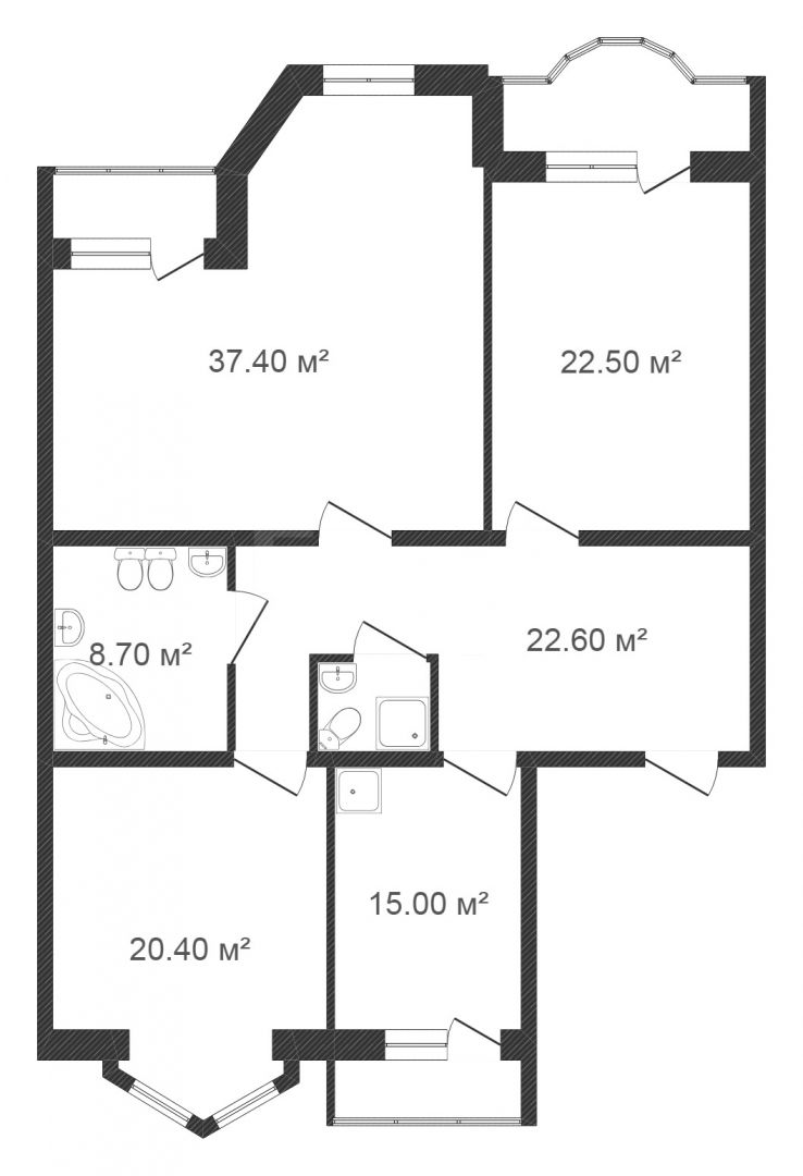 Продажа 3-комнатной квартиры, Красноярск, Робеспьера, 20а Продажа 3-комнатной квартиры, Красноярск, Робеспьера, 20а