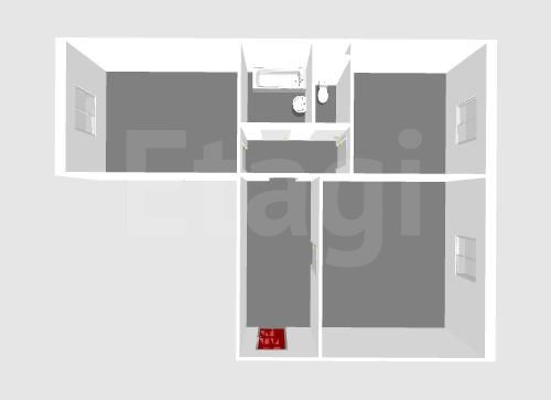 Продажа 2-комнатной квартиры, Красноярск, Мужества, 20 Продажа 2-комнатной квартиры, Красноярск, Мужества, 20