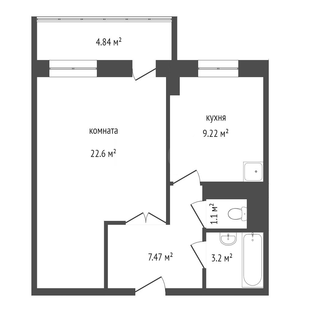 Продажа 1-комнатной квартиры, Красноярск, Республики, 37а Продажа 1-комнатной квартиры, Красноярск, Республики, 37а
