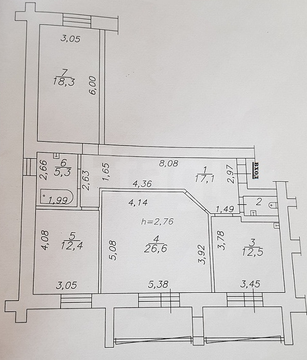 Продажа 3-комнатной квартиры, Красноярск, Взлетная, 24а Продажа 3-комнатной квартиры, Красноярск, Взлетная, 24а