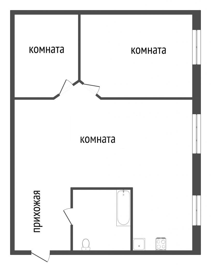 Продажа 2-комнатной квартиры, Красноярск, Волгоградская, 39 Продажа 2-комнатной квартиры, Красноярск, Волгоградская, 39