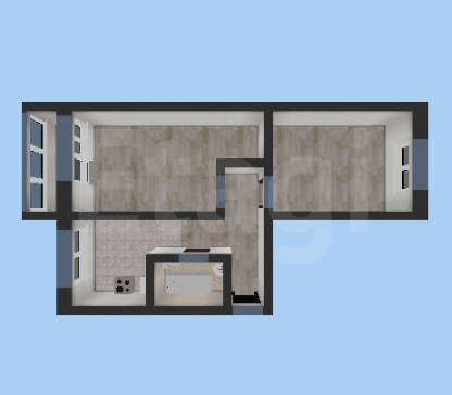 Продажа 2-комнатной квартиры, Красноярск, Парашютная, 6 Продажа 2-комнатной квартиры, Красноярск, Парашютная, 6