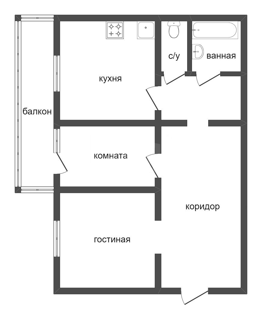 Продажа 2-комнатной квартиры, Красноярск, Норильская, 3а Продажа 2-комнатной квартиры, Красноярск, Норильская, 3а