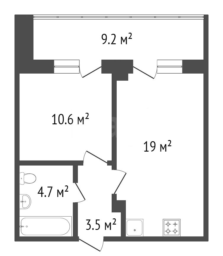 Продажа 2-комнатной квартиры, Красноярск, Ярыгинская набережная, 5 Продажа 2-комнатной квартиры, Красноярск, Ярыгинская набережная, 5