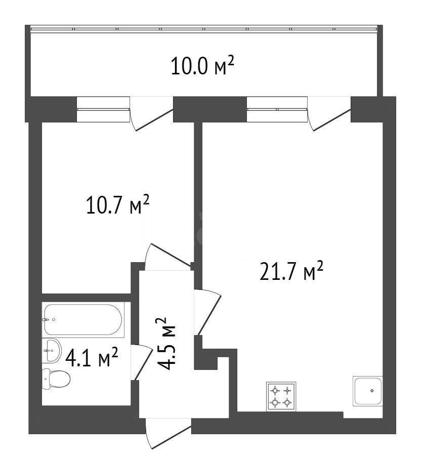 Продажа 2-комнатной квартиры, Красноярск, Лесников, 23 Продажа 2-комнатной квартиры, Красноярск, Лесников, 23