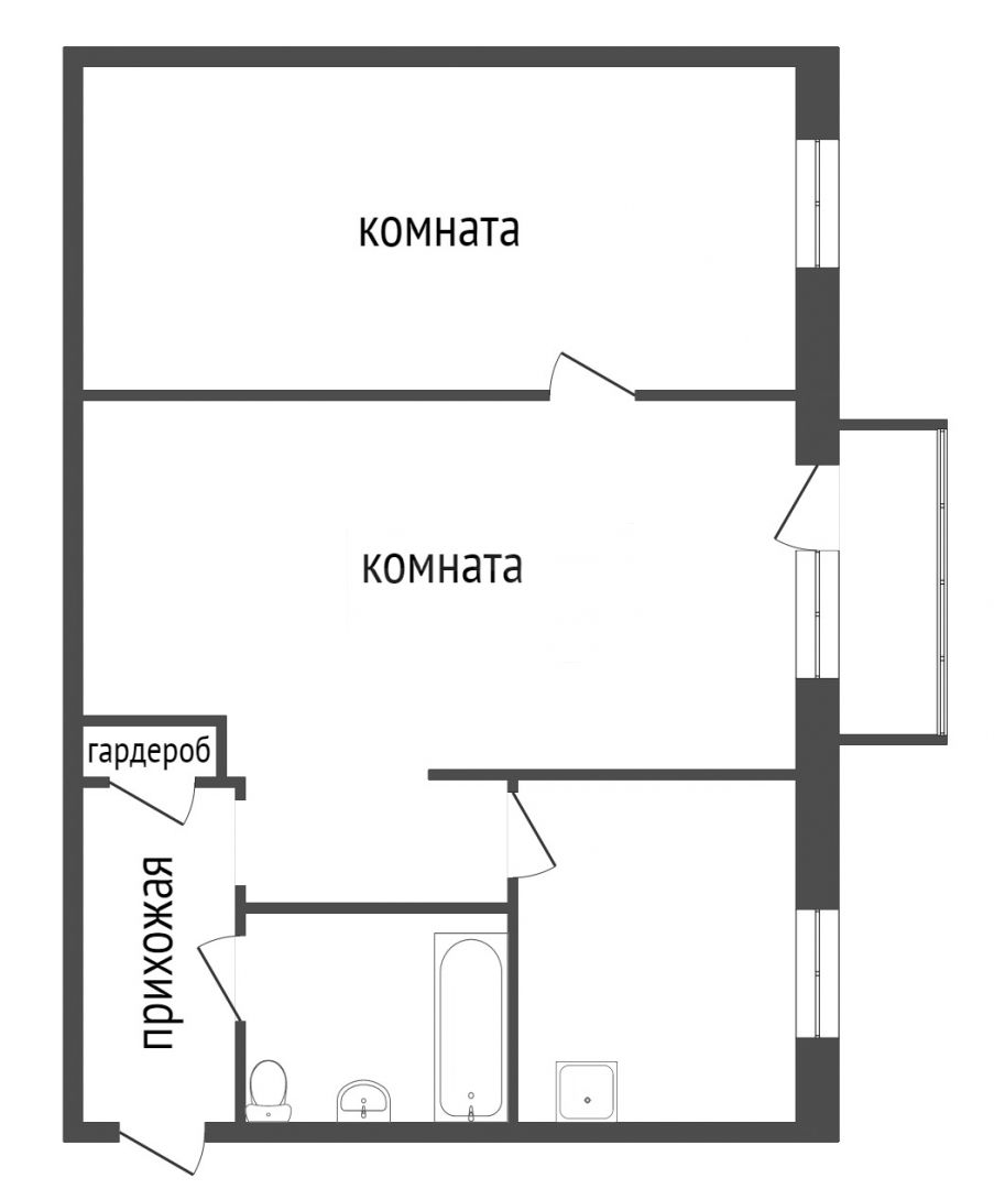 Продажа 2-комнатной квартиры, Красноярск, пр-т им. газеты «Красноярский рабочий», 47а Продажа 2-комнатной квартиры, Красноярск, пр-т им. газеты «Красноярский рабочий», 47а