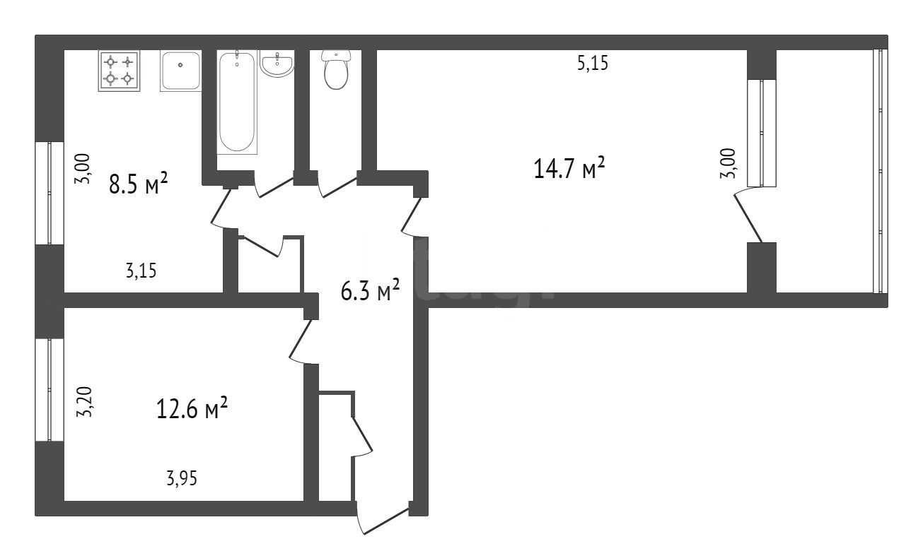 Продажа 2-комнатной квартиры, Солонцы, Новостроек, 8 Продажа 2-комнатной квартиры, Солонцы, Новостроек, 8