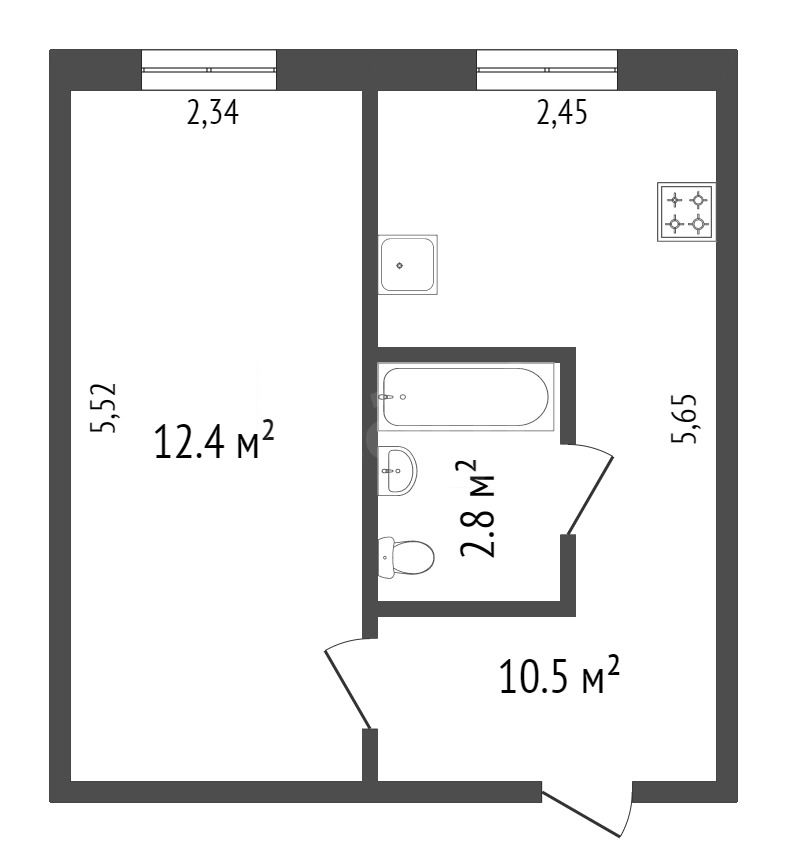 Продажа 1-комнатной квартиры, Красноярск, Светлова, 25 Продажа 1-комнатной квартиры, Красноярск, Светлова, 25