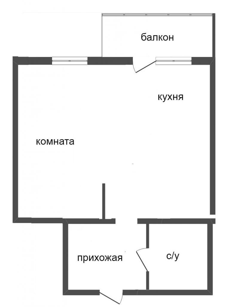 Продажа 1-комнатной квартиры, Красноярск, Любы Шевцовой, 80 Продажа 1-комнатной квартиры, Красноярск, Любы Шевцовой, 80