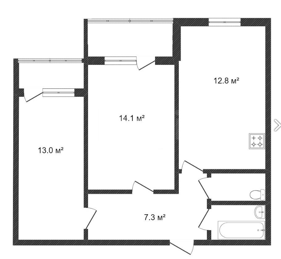 Продажа 2-комнатной квартиры, Красноярск, Ленина, 128 Продажа 2-комнатной квартиры, Красноярск, Ленина, 128