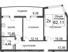 Продажа 2-комнатной новостройки, Красноярск, Петра Ломако, ЖК Преображенский Продажа 2-комнатной новостройки, Красноярск, Петра Ломако, ЖК Преображенский