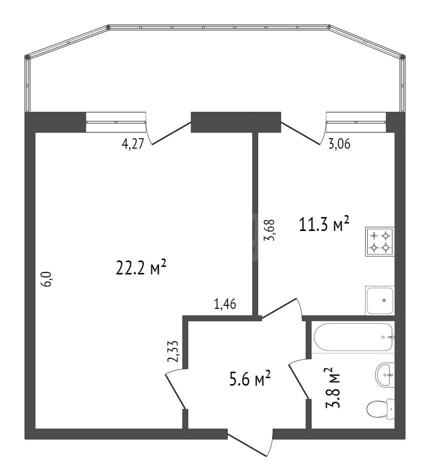 Продажа 1-комнатной квартиры, Красноярск, Толстого, 21 Продажа 1-комнатной квартиры, Красноярск, Толстого, 21