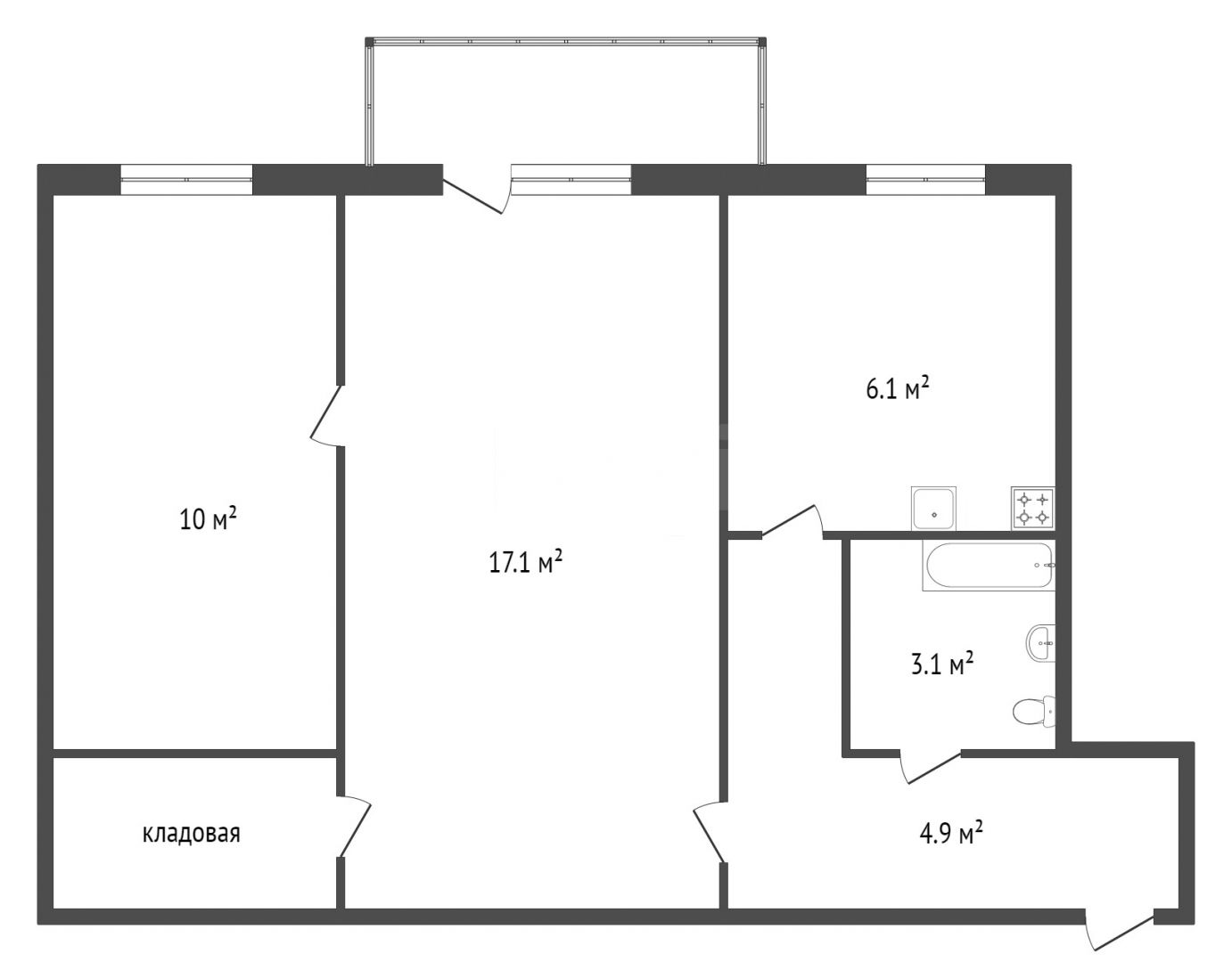 Продажа 2-комнатной квартиры, Красноярск, Аэровокзальная, 4б Продажа 2-комнатной квартиры, Красноярск, Аэровокзальная, 4б