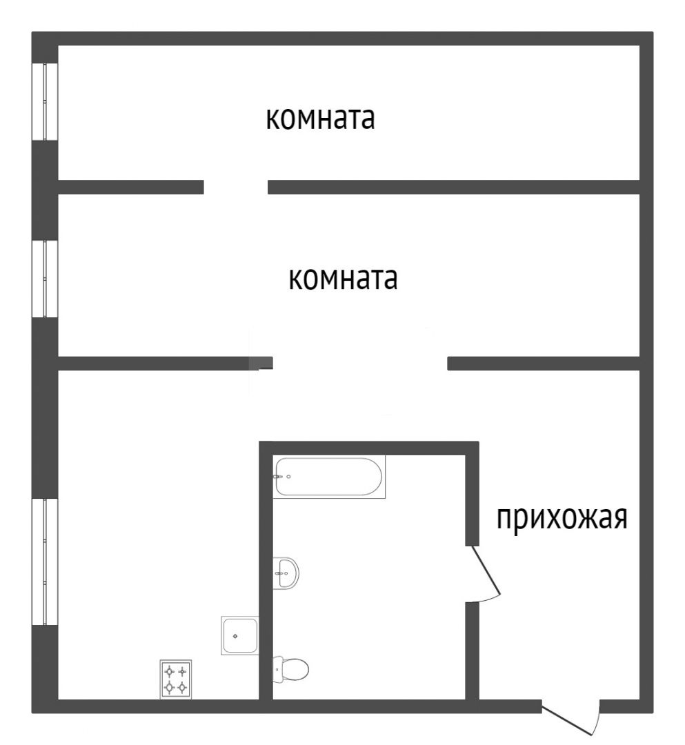 Продажа 2-комнатной квартиры, Красноярск, Свободный пр-т, 64 Продажа 2-комнатной квартиры, Красноярск, Свободный пр-т, 64