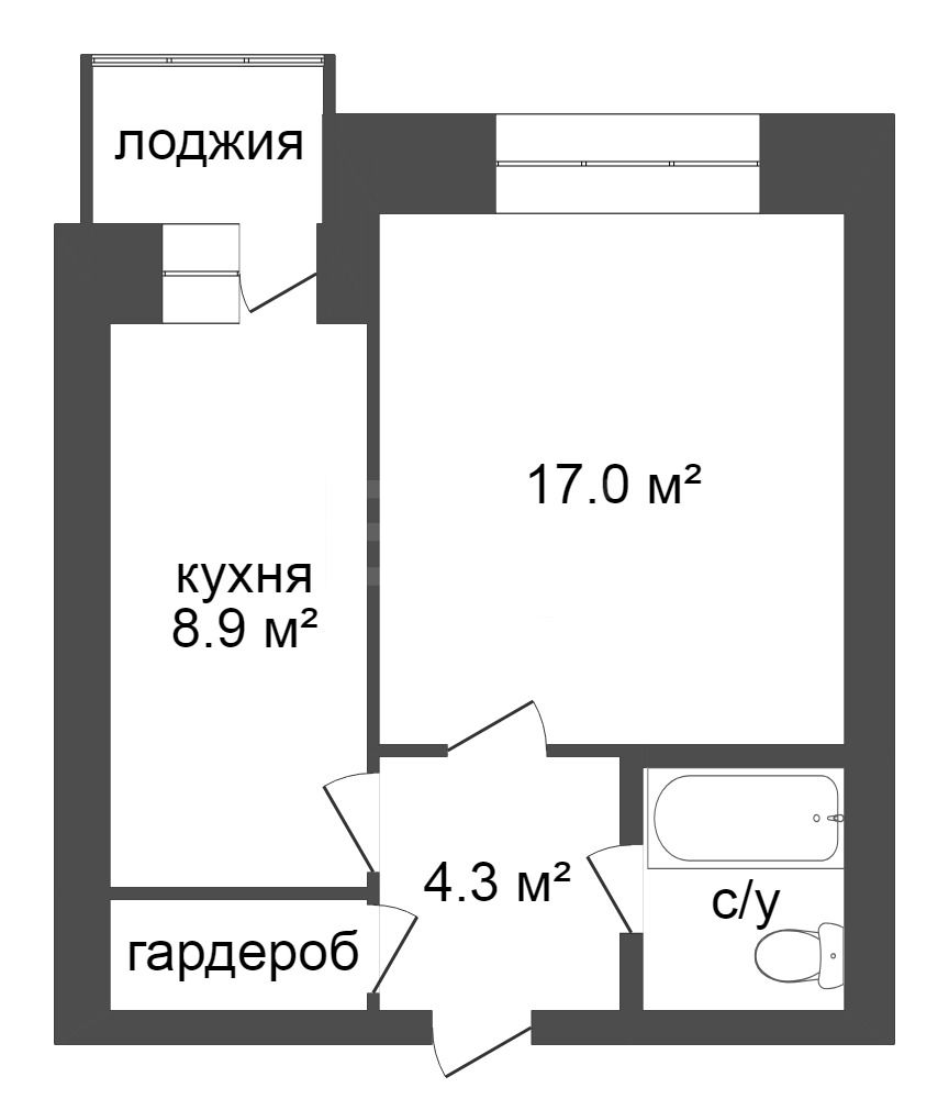 Продажа 1-комнатной квартиры, Красноярск, Дачная, 30а Продажа 1-комнатной квартиры, Красноярск, Дачная, 30а