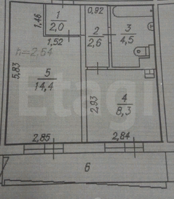 Продажа 1-комнатной квартиры, Красноярск, Урванцева, 5 Продажа 1-комнатной квартиры, Красноярск, Урванцева, 5