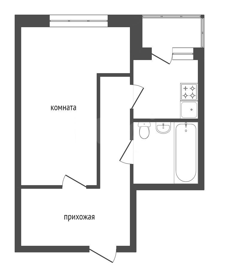 Продажа 1-комнатной квартиры, Красноярск, Мате Залки, 37 Продажа 1-комнатной квартиры, Красноярск, Мате Залки, 37