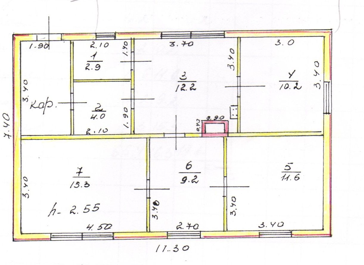 Продажа дома, 65м <sup>2</sup>, 11 сот., Борилово, Воронкова