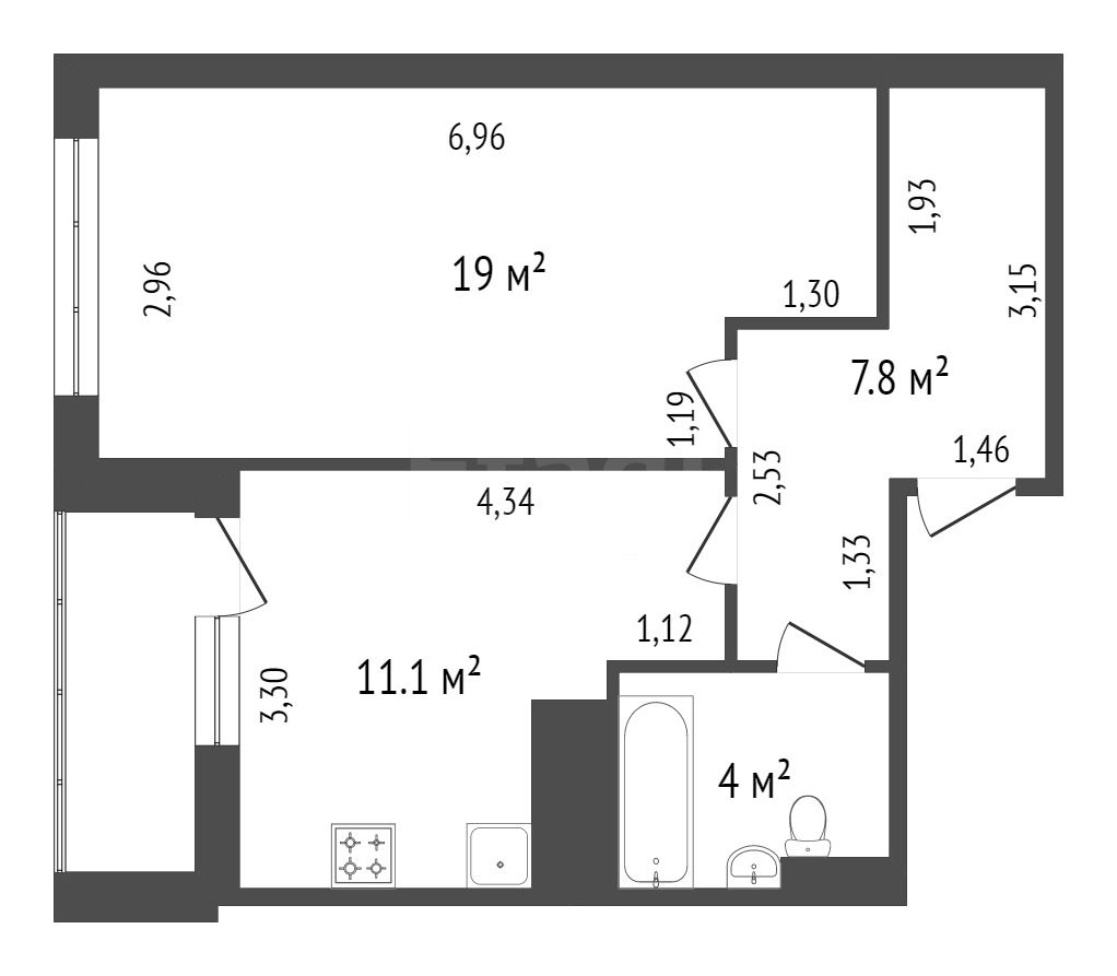 Продажа 1-комнатной квартиры, Красноярск, 9 Мая, 83 Продажа 1-комнатной квартиры, Красноярск, 9 Мая, 83