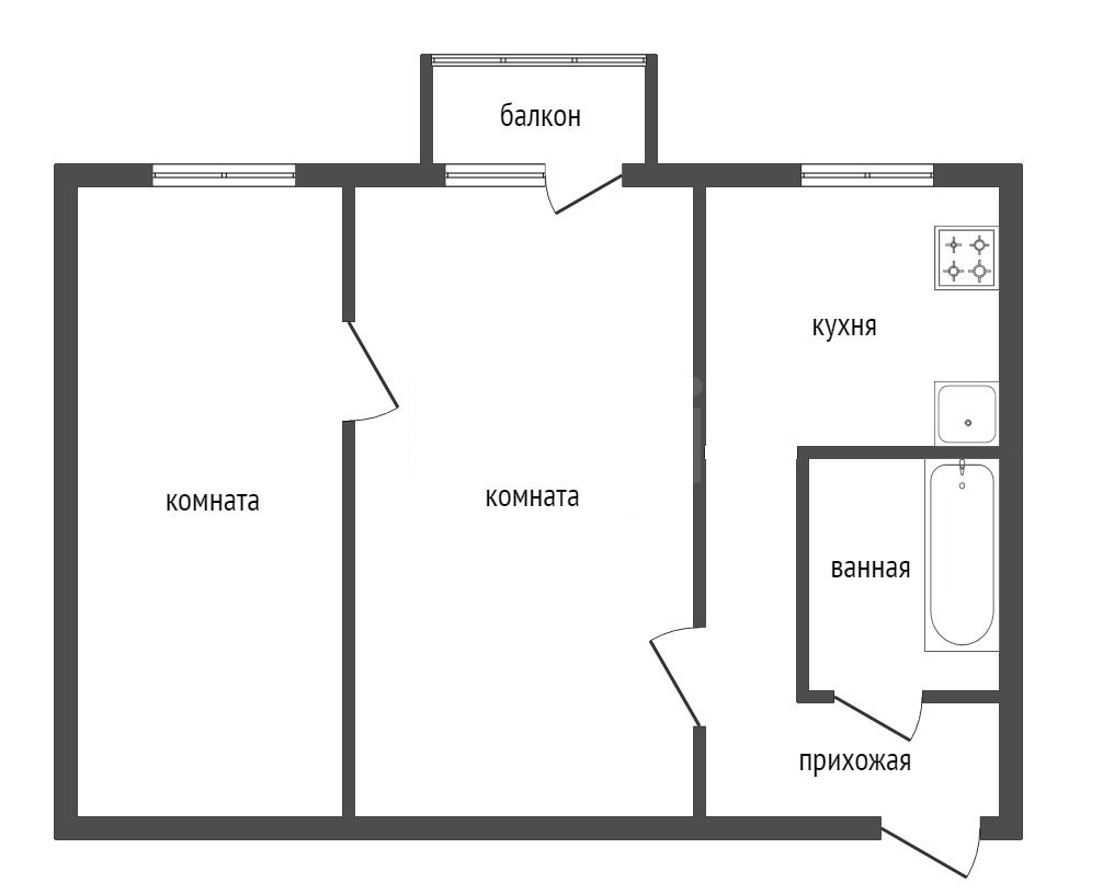 Продажа 2-комнатной квартиры, Красноярск, Тельмана, 5 Продажа 2-комнатной квартиры, Красноярск, Тельмана, 5