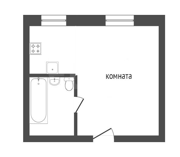 Продажа 1-комнатной квартиры, Емельяново, 2-ух Борцов, 37б Продажа 1-комнатной квартиры, Емельяново, 2-ух Борцов, 37б