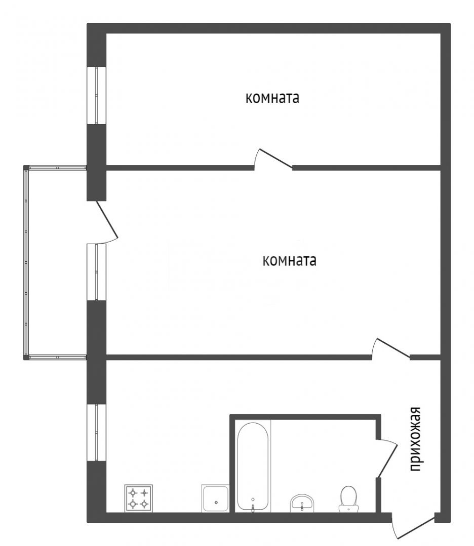 Продажа 2-комнатной квартиры, Красноярск, Устиновича, 18 Продажа 2-комнатной квартиры, Красноярск, Устиновича, 18
