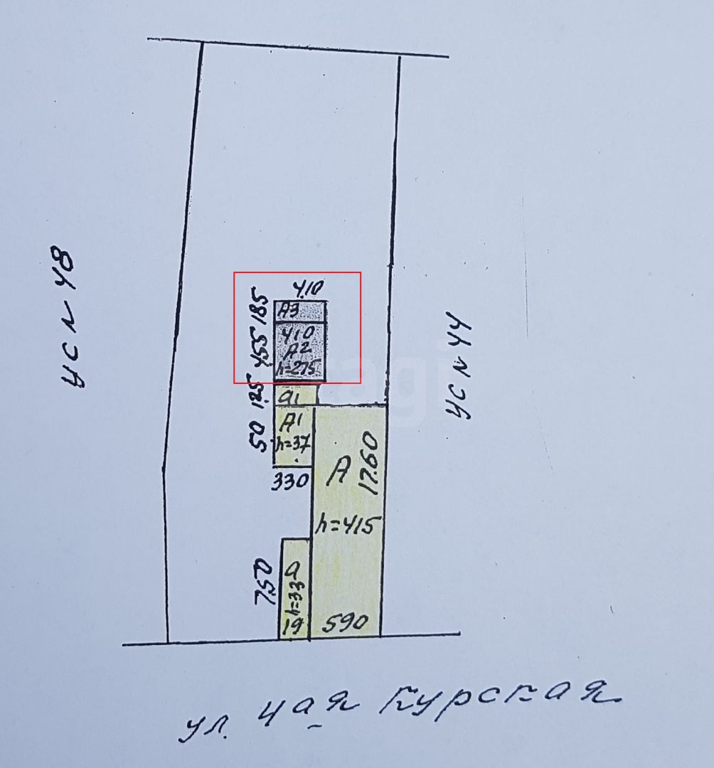 Продажа дома, 19м <sup>2</sup>, 2 сот., Орловская, 4 Курская