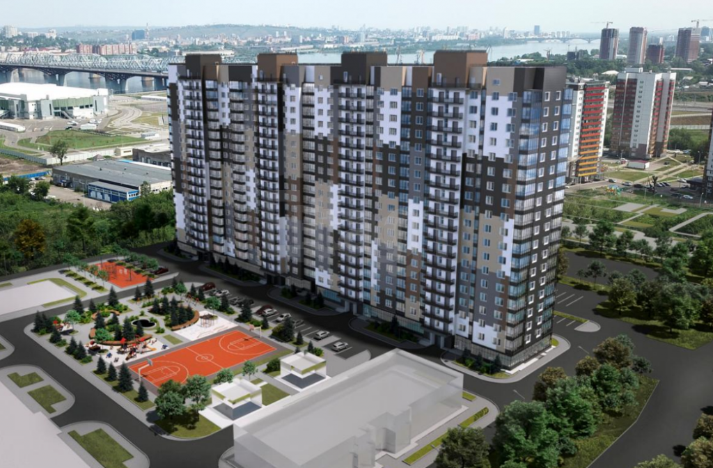 Продажа 2-комнатной новостройки, Красноярск, 60 лет Октября, ЖК Продажа 2-комнатной новостройки, Красноярск, 60 лет Октября, ЖК