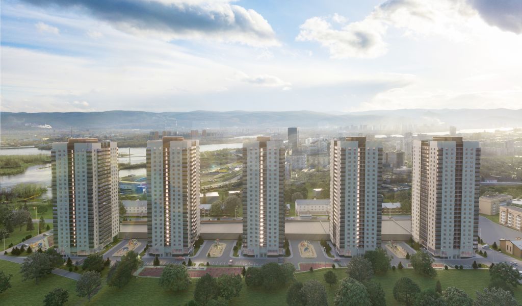 Продажа 1-комнатной новостройки, Красноярск, Дудинская, 2б Продажа 1-комнатной новостройки, Красноярск, Дудинская, 2б
